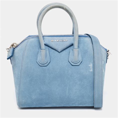 givenchy antigona pale blue|Givenchy paris.